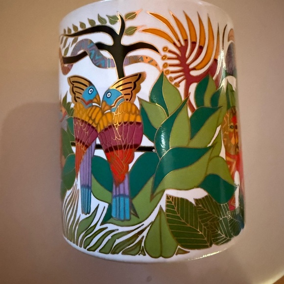 Vintage Laurel Burch Jungle Animal Mug - Picture 2 of 9
